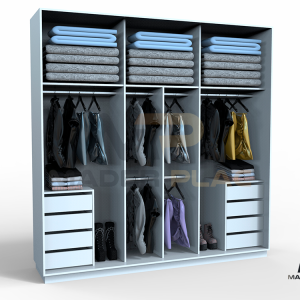 PLACARD 3 PUERTAS 2500X2534X586